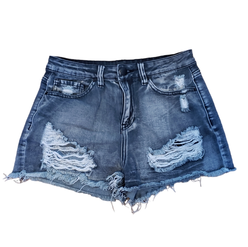 3/$15 Fashion Nova Distressed Jean Cutoff Shorts Size 7